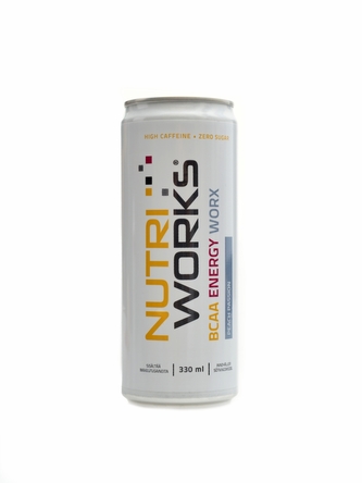 NutriWorks - BCAA Energy Worx 330ml - broskev