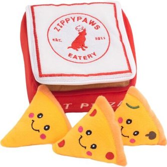 ZippyPaws Burrow Pizza box