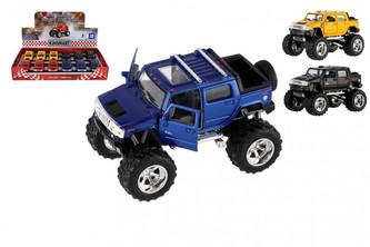 Auto Kinsmart 2005 Hummer H2 SUT Off Road kov/plast 13cm 1kus - výběr