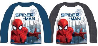 TRIKO SPIDERMAN antracitové - velikost 9
