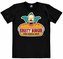 Pánské tričko The Simpsons: Krusty The Clown - Krusty Burger (XL) černé