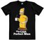 Pánské tričko The Simpsons: Homer - Last Perfect Man (L) černé