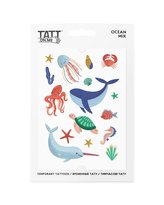TATTonMe Voděodolné dočasné tetovačky Oceán mix