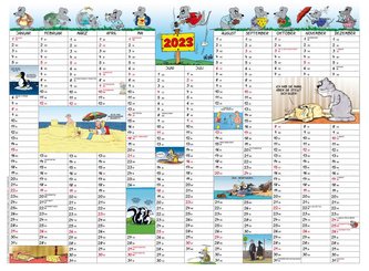 Uli Stein - Jahresplaner 2023: Posterkalender