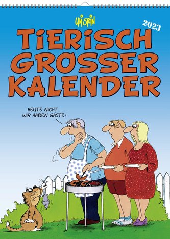 Uli Stein - Tierisch großer Kalender 2023: Monatskalender für die Wand im Großformat