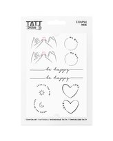 TATTonMe Voděodolné dočasné tetovačky Couple mix