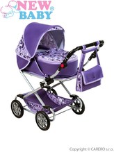 Dětský kočárek pro panenky 2v1 New Baby Lily