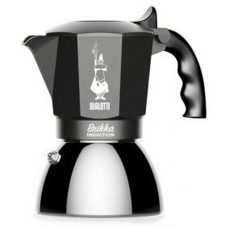 Moka konvice Bialetti Brikka →Induction← 4 šálky ŠEDÁ