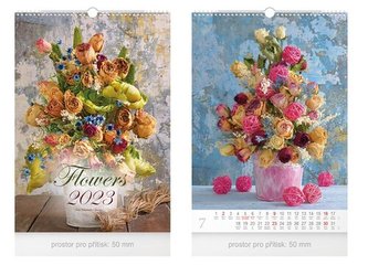 Flowers 2023 - nástěnný kalendář