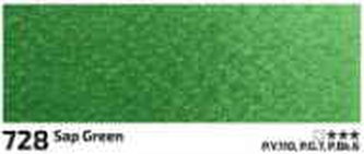 Akvarelová barva Rosa 10ml – 728 sap green