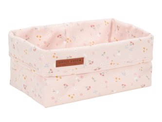 Košík textilní Květiny