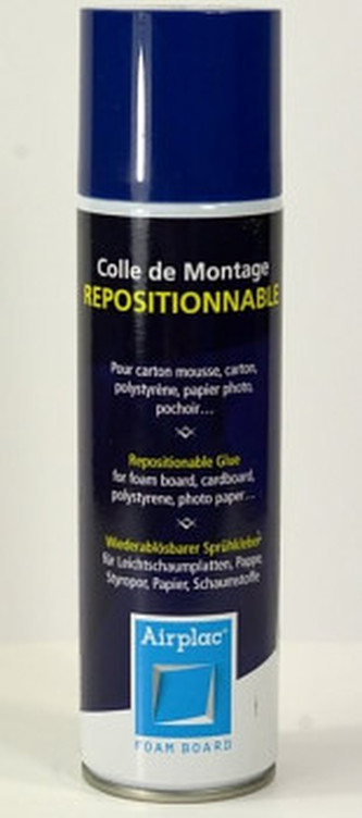 Lepidlo ve spreji přemístitelné Airplac