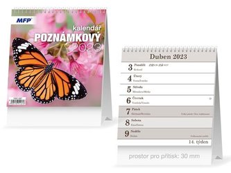 Poznámkový 2023 - stolní kalendář