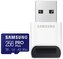 Samsung Micro SDXC karta 256GB PRO Plus + USB adaptér