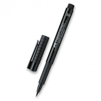 Štětečkový jemný fix Faber-Castell