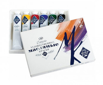 Mistrovské olejové barvy Nevskaya palitra 6x46ml
