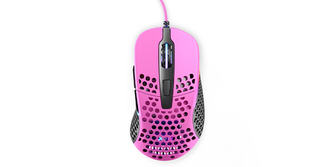 XTRFY Gaming Mouse M4 RGB růžová