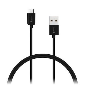 CONNECT IT Wirez micro USB - USB, černý, 1m