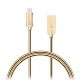 CONNECT IT Wirez Steel Knight Lightning - USB, metallic gold, 1 m