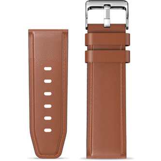 Výměnný pásek pro hodinky ALIGATOR Kožený 20 mm Hnědý