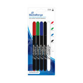 MEDIARANGE popisovač CD/DVD sada 4 barvy + zmizík  - 0,7mm