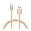 CONNECT IT Wirez Premium Metallic micro USB - USB, gold, 1m