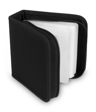 COVER IT pouzdro na 48 CD/DVD zapínací černé