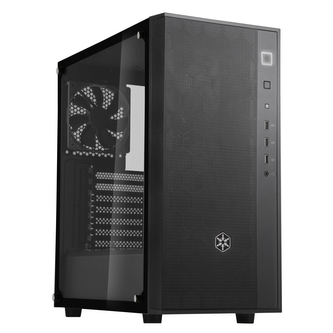 SilverStone FARA R1 černá, tempered glass, Midi tower, ATX