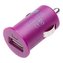 CONNECT IT InCarz COLORZ nabíječka do auta 1xUSB 2,1A, fialová