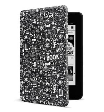 CONNECT IT Doodle pouzdro pro Amazon NEW Kindle Paperwhite 4 (2018), černé