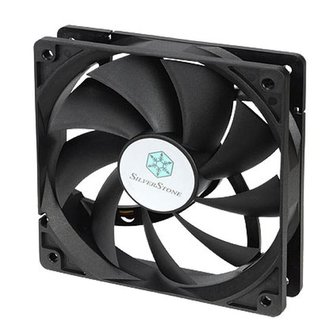 SilverStone FN121-Pm 120x120, černá