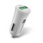 CONNECT IT InCarz QUICK CHARGE 3.0 nabíječka do auta, 1x USB, 3 A, QC 3.0, bílá