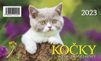 Kalendář 2023 Kočky, stolní