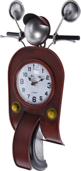 Hodiny nástěnné designové RETRO SKŮTR