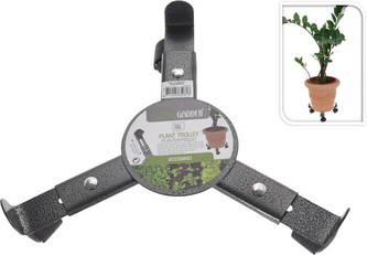 Podstavec pod květináč na kolečkách nastavitelný