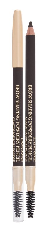 Lancôme Tužka na obočí s kartáčkem Brôw Shaping Powdery Pencil 1,19 g Odstín 08 Dark Brown woman