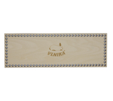 Dno - víko překližkové - přírodní - 30x10cm / otvory 6mm