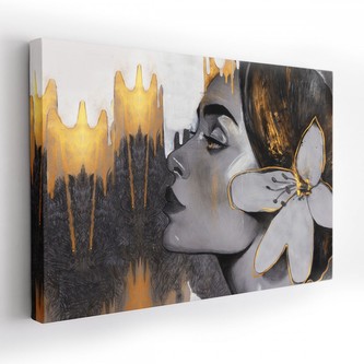 Obraz na plátně WOMAN 120x80 cm Mybesthome