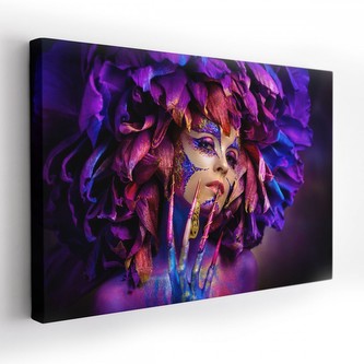 Obraz na plátně FACE II. 120x80 cm Mybesthome Obraz na plátně FACE II. 120x80 cm Mybesthome