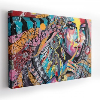 Obraz na plátně DREAM CATCHER I. 120x80 cm Mybesthome Obraz na plátně DREAM CATCHER I. 120x80 cm Mybesthome