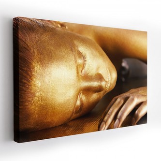 Obraz na plátně GOLD 120x80 cm Mybesthome Obraz na plátně GOLD 120x80 cm Mybesthome