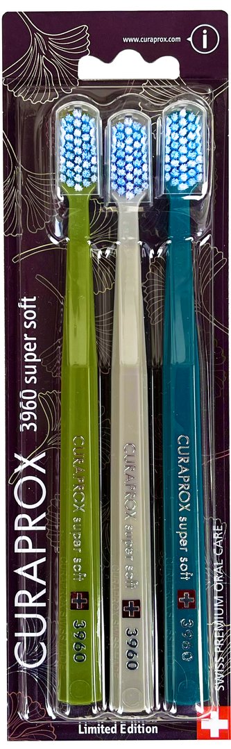 Curaprox CS 3960 Super soft 3ks GINKGO