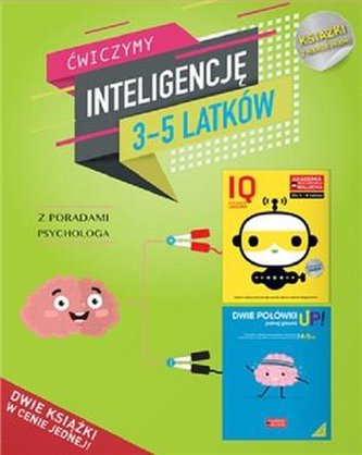 IQ Inteligencja logiczna i rozwój mózgu dla 3-5 latków z poradam