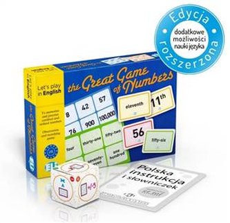 The Great Game of Numbers - gra językowa z polską instrukcją i s