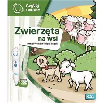 Czytaj z Albikiem książka Zwierzęta na wsi.