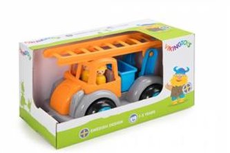 Viking Pojazd Straż Pożarna 25cm z figurką 81251