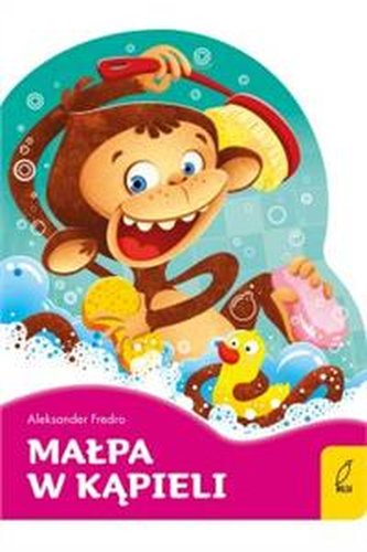 Wykrojnik. Małpa w kąpieli