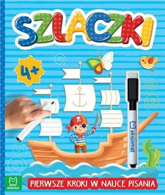 Szlaczki pierwsze kolorowanki w nauce pisania od 4 lat