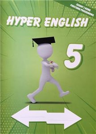 HYPER ENGLISH klasa 5 - ćwiczenie edukacyjne z naklejkami Zeszyt