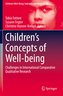 Children¿s Concepts of Well-being